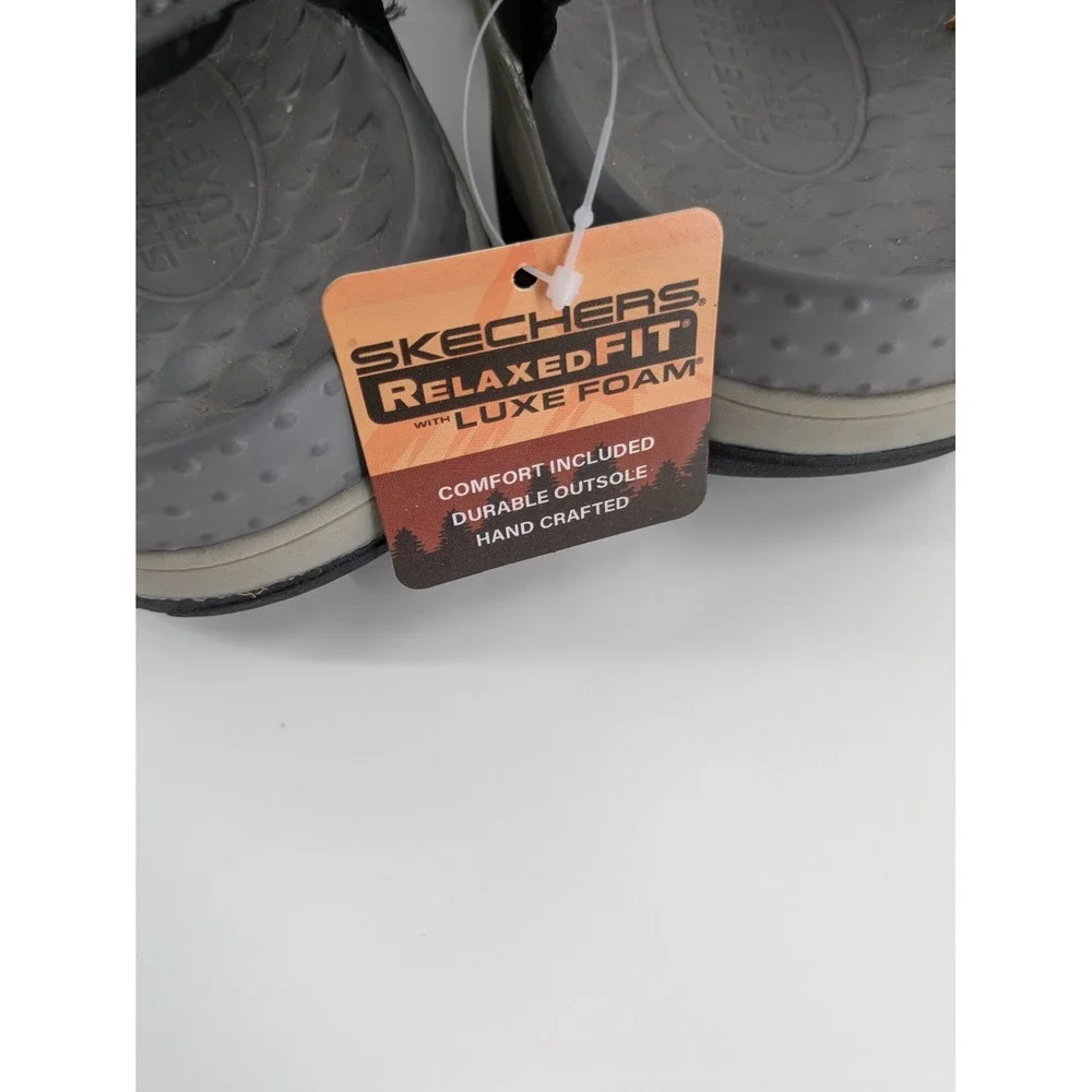 Skechers Relaxed Fit Tresmen‎ Outseen Fisherman Style Sandals Men's Size 13 Gray